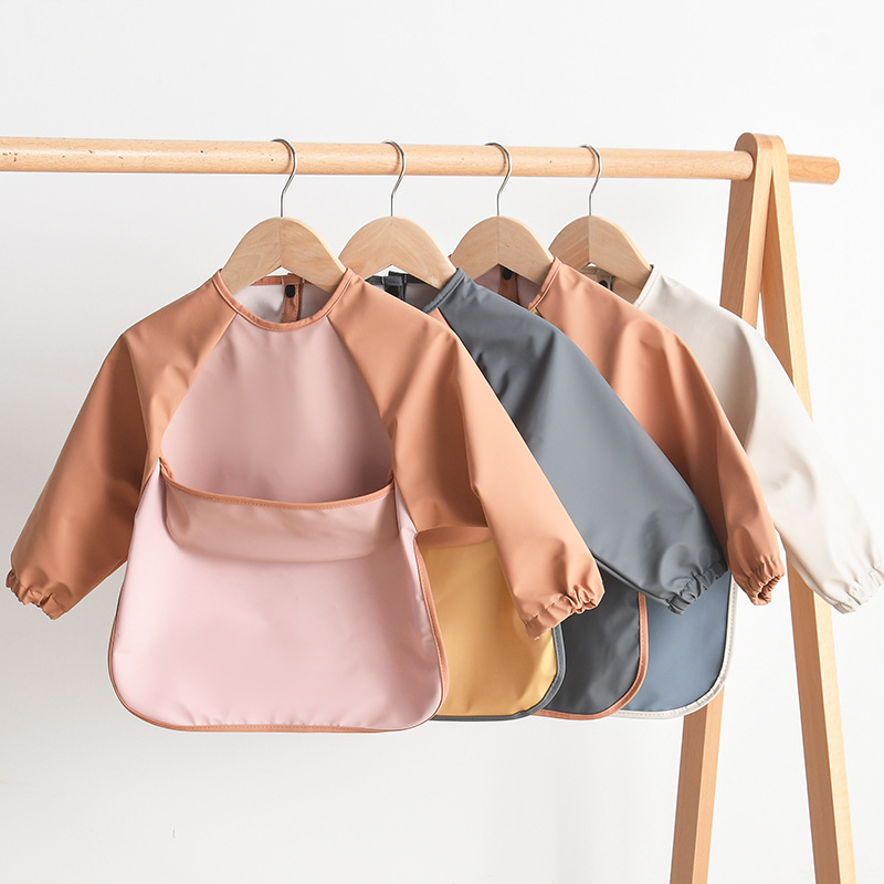 Art Craft And Cloth - Bavoirs en PU à manches longues