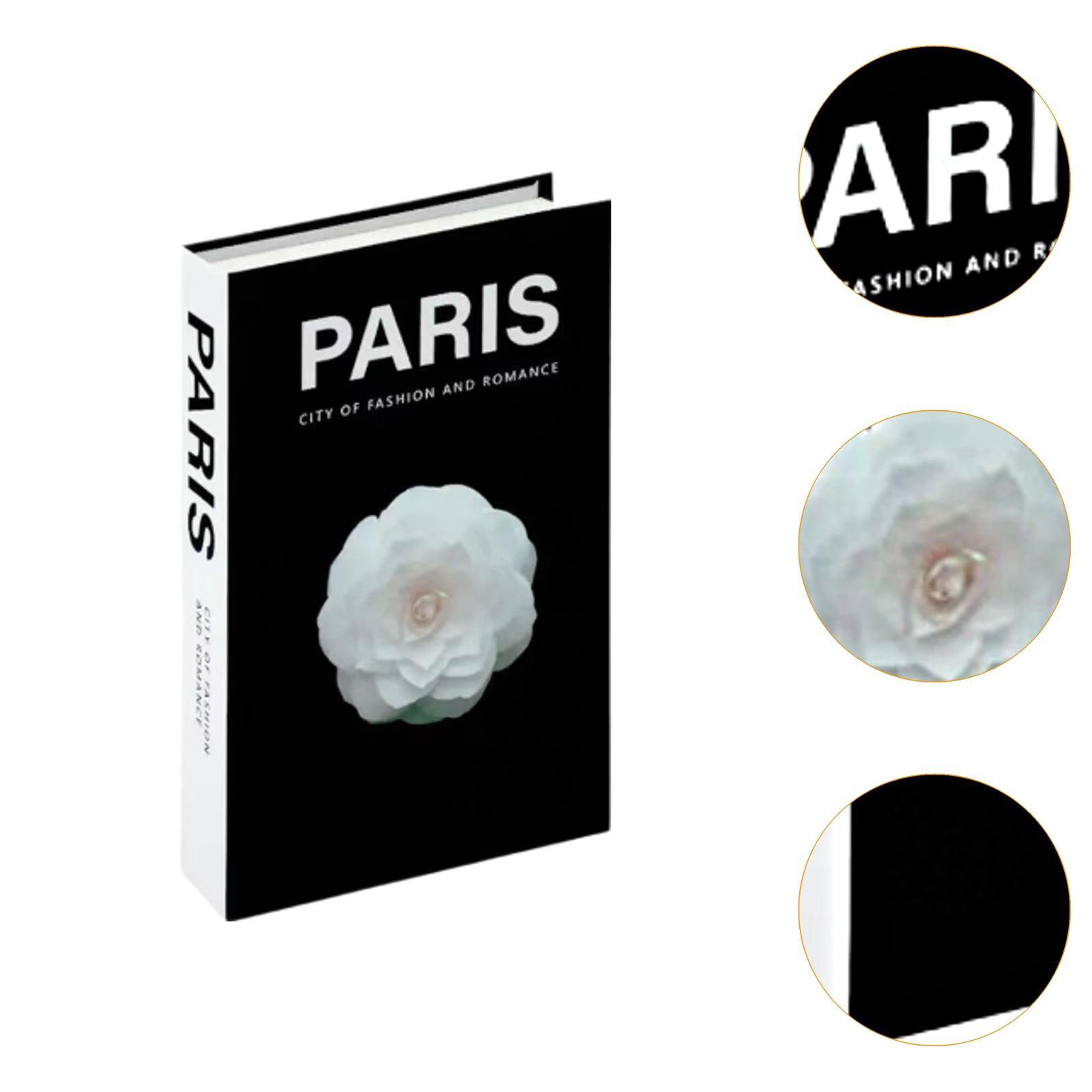Art Craft With Paper - 3x faux livres décoratifs, ornements, artisanat