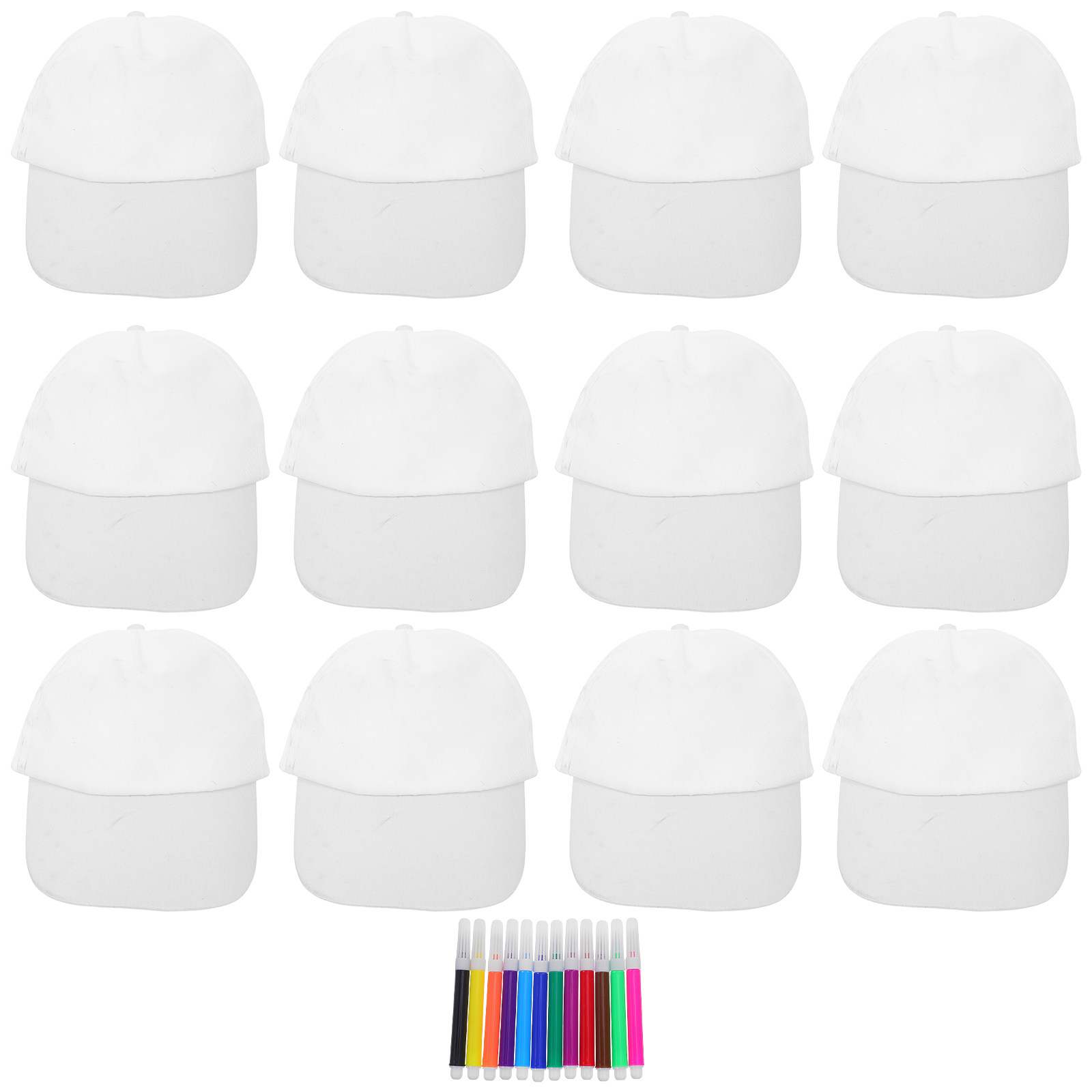 Art Craft For Kids - 1 ensemble de casquettes de baseball