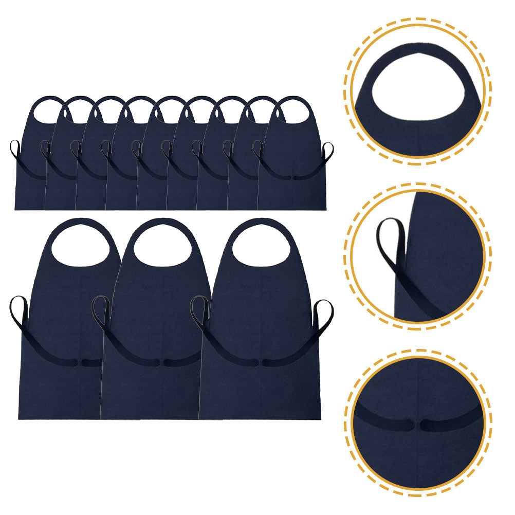 Art Craft For Kids - 12 tabliers jetables en tissu non
