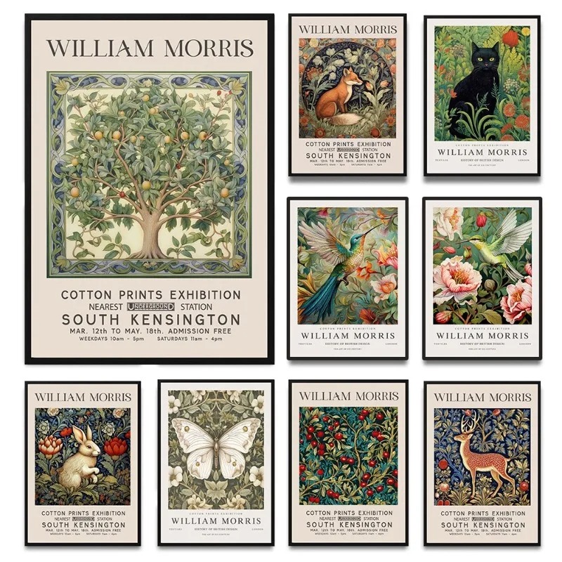 Art Craft William Morris - William Morris – affiche d'art, série
