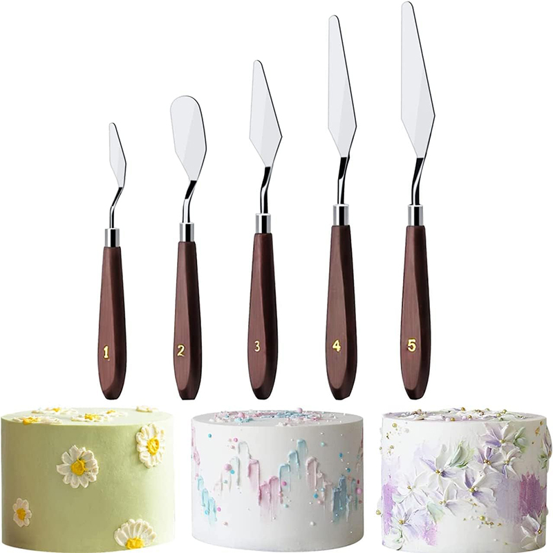 Painting Knife Palette - Ensemble de spatules à crème pour