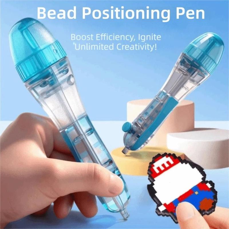 Art Craft For Kids - Stylo à perles en plastique, 14.6cm,