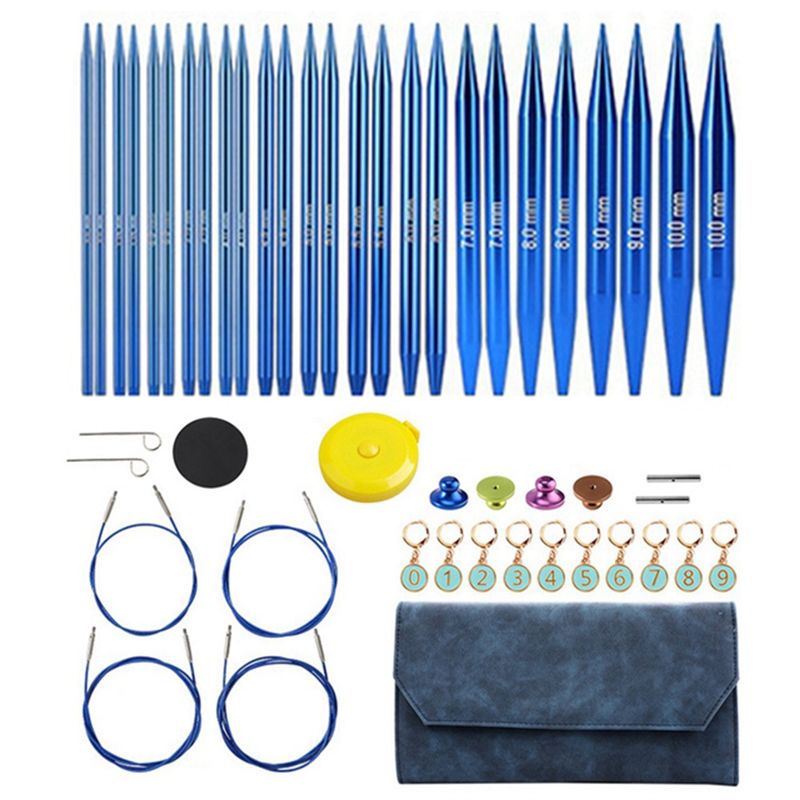 Knitting Needle Circular - A04G - Aiguilles à crocheter interchangeables