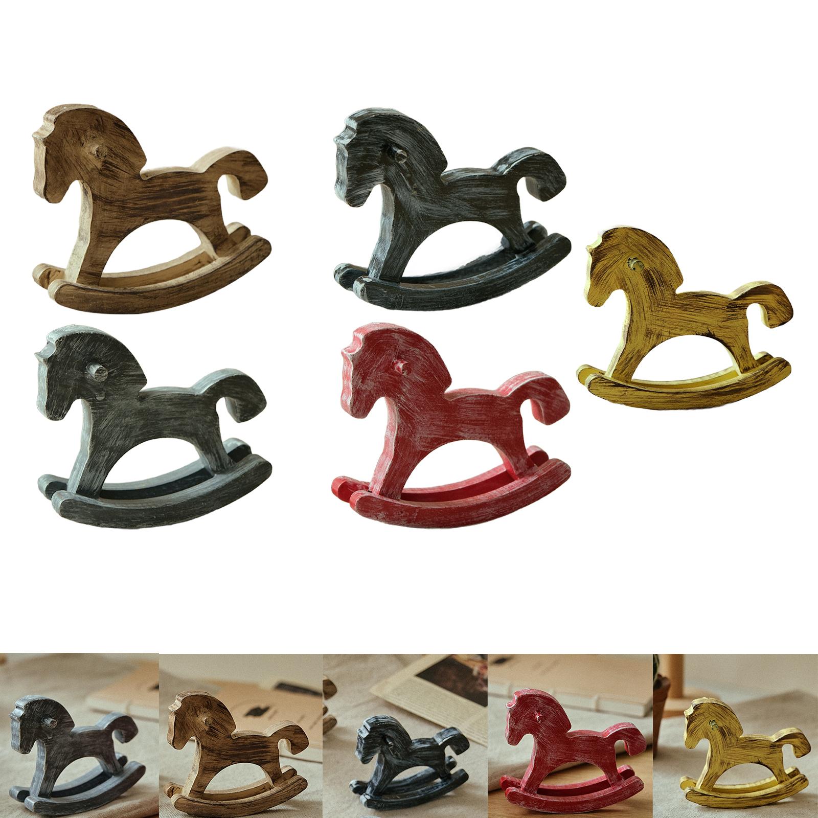 Art Craft Horse - Cheval à bascule en bois, Accent