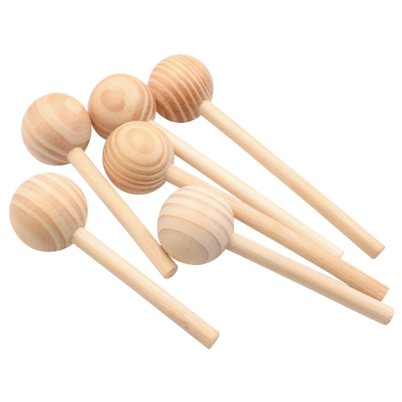 Art Craft Website - Sucettes en bois inachevés, bâtons de
