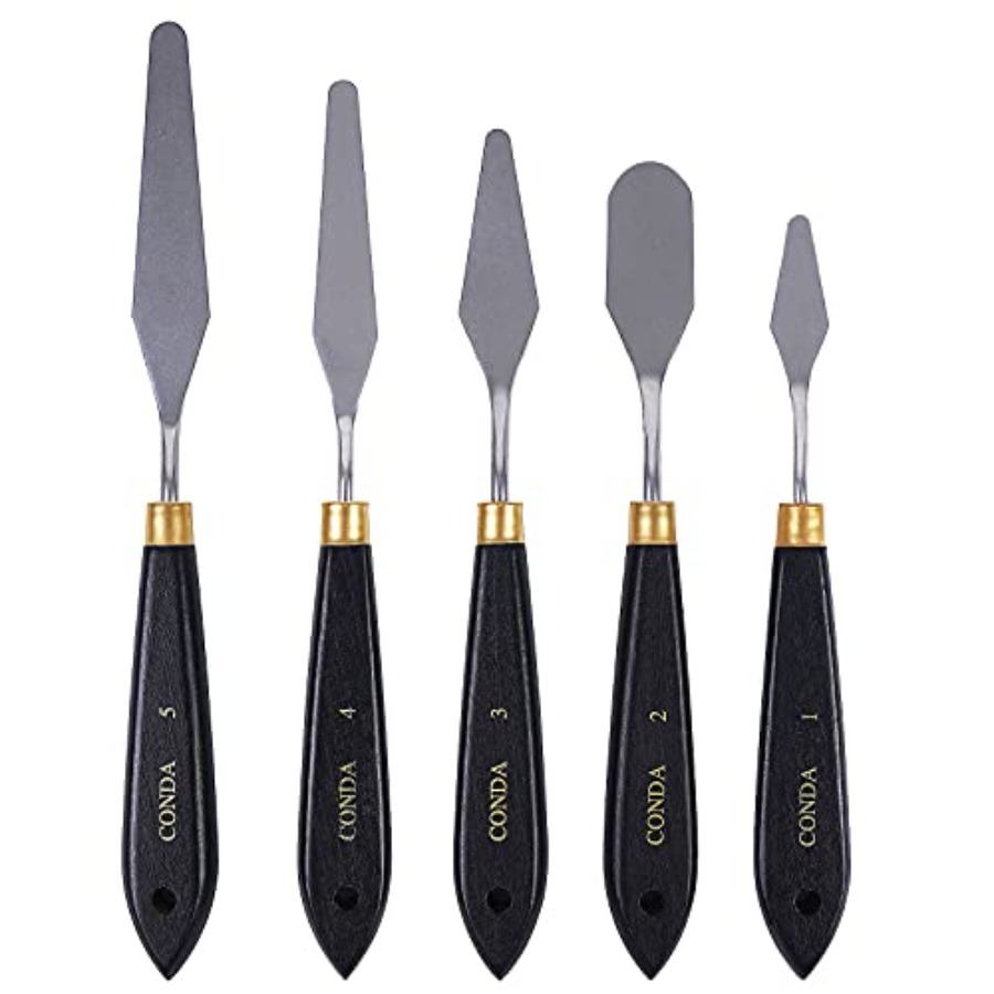 Painting Knife Palette - Couteau à palette en acier inoxydable,