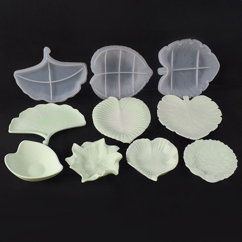 Art Craft Leaves - Plâtre ciment bricolage feuille plat moule