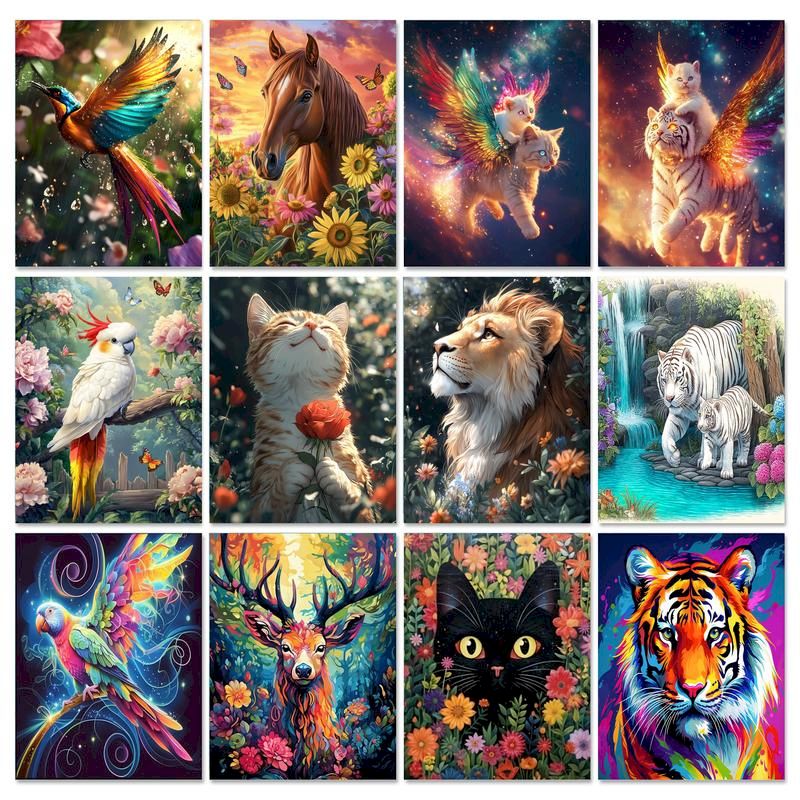 Art Craft Ideas For Adults - GATYZTORY – peinture par numéros pour