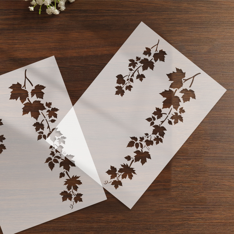 Art Craft Leaves - YOMDID-Peinture en l'horloge pour le cuir
