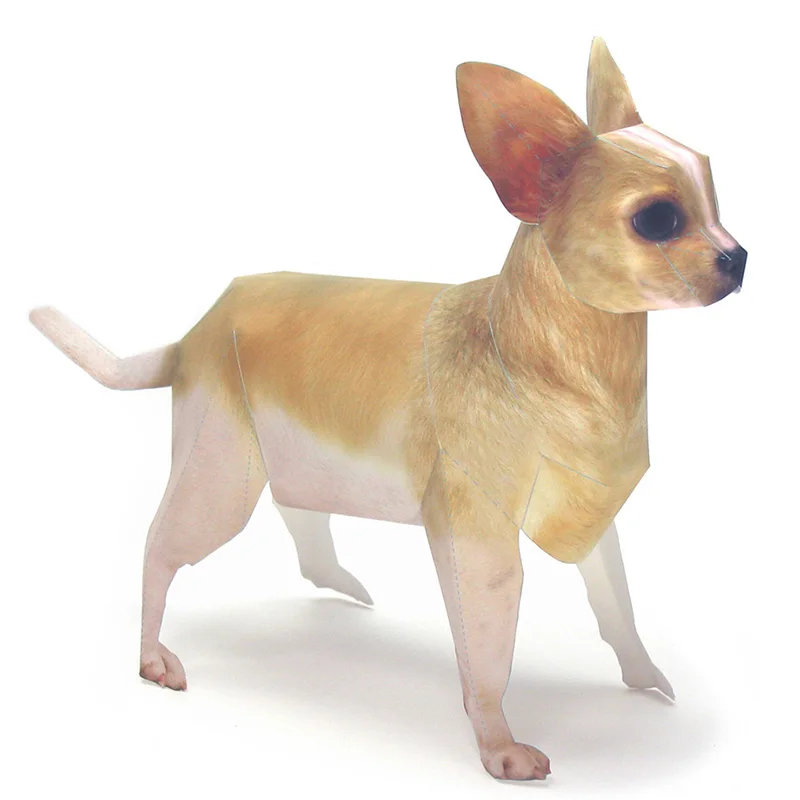 Art And Craft Nature - Chihuahua Origami Art Pet Papercraft pour