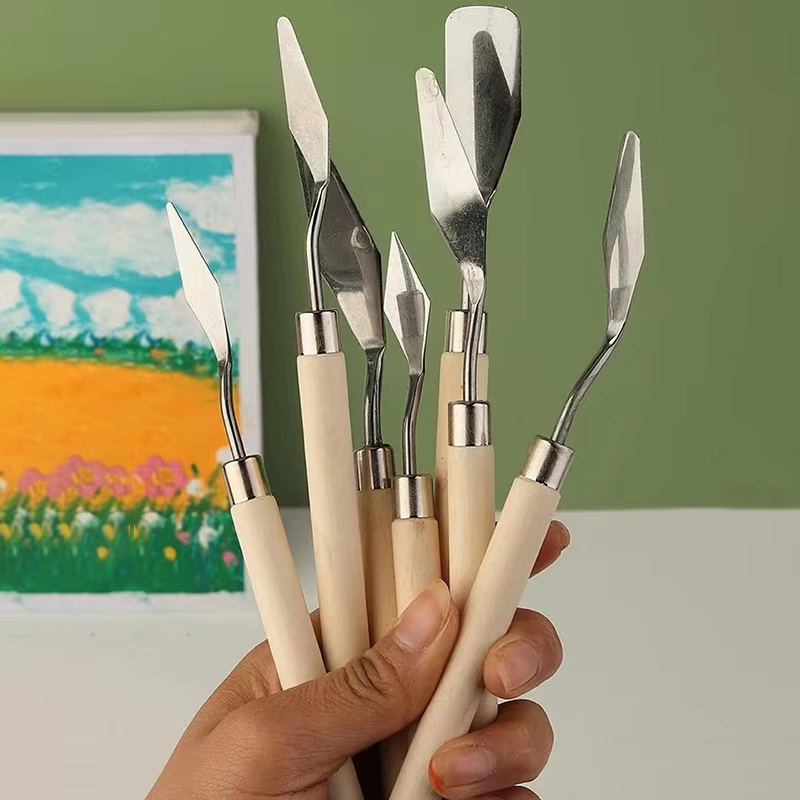 Painting Knife Palette - Couteau à Palette en acier inoxydable,