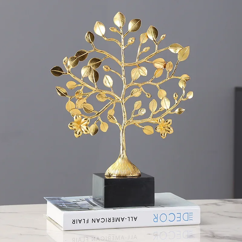 Art Craft Leaves - Feuilles d'arbre en métal de luxe