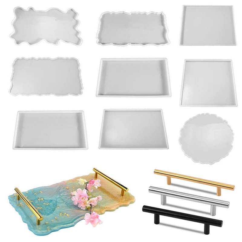Art Craft Website - Plateau en résine époxy, moule en
