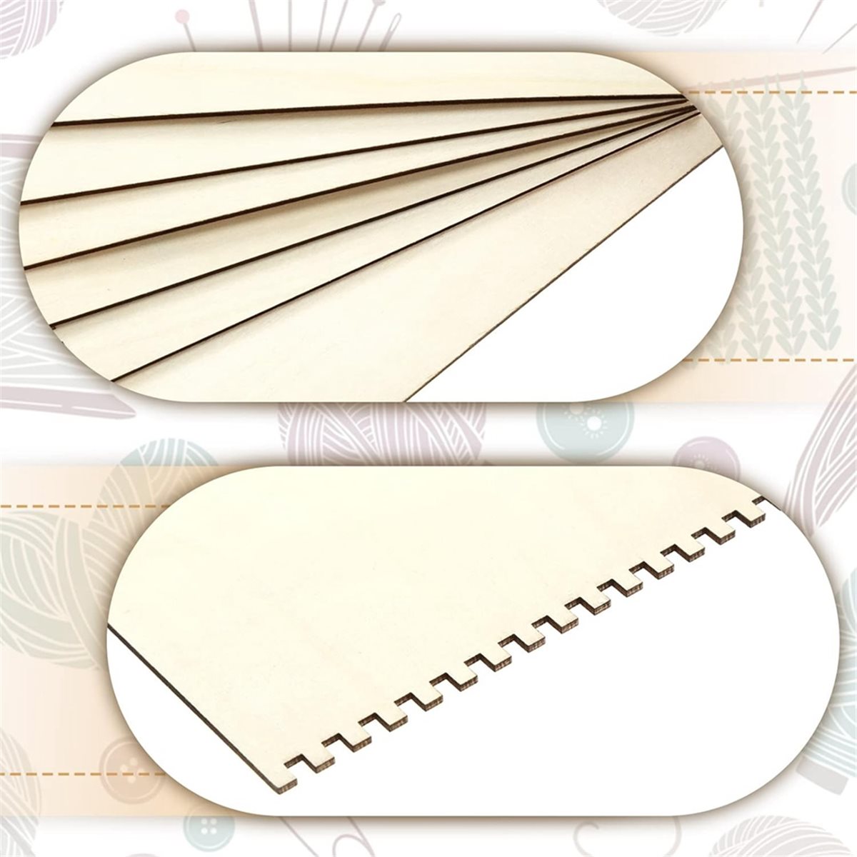 Panier de tissage cranté en bo - Art Craft For Kids avis et prix