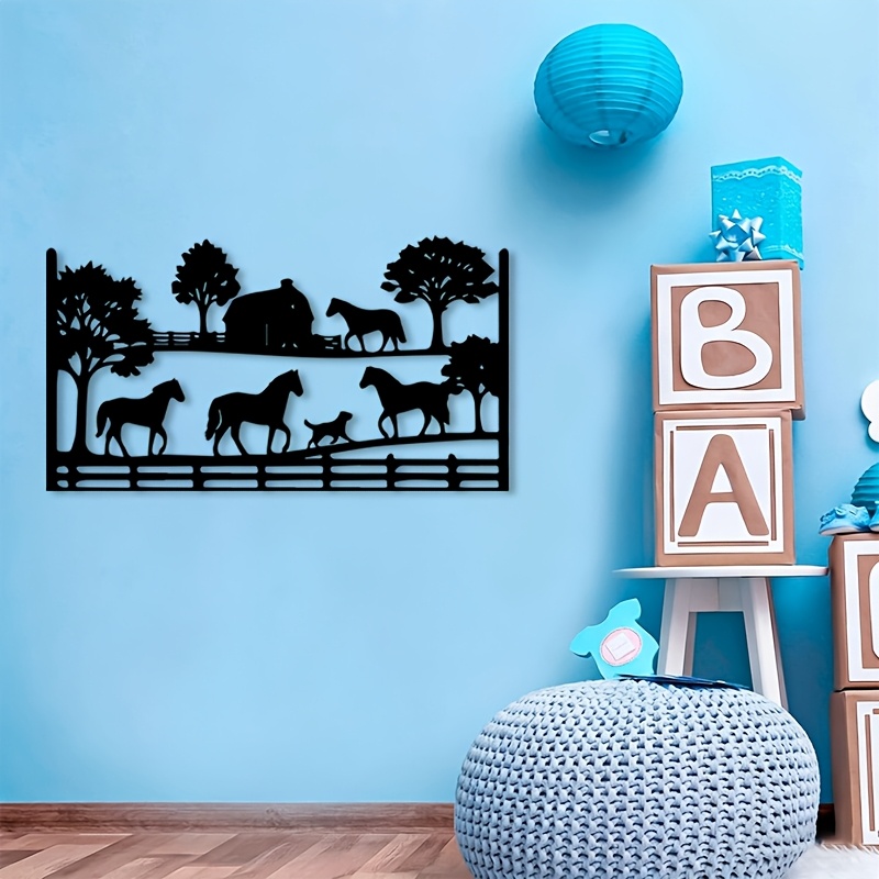 CIFBUY Art mural en métal, scu - Art Craft Horse avis et prix