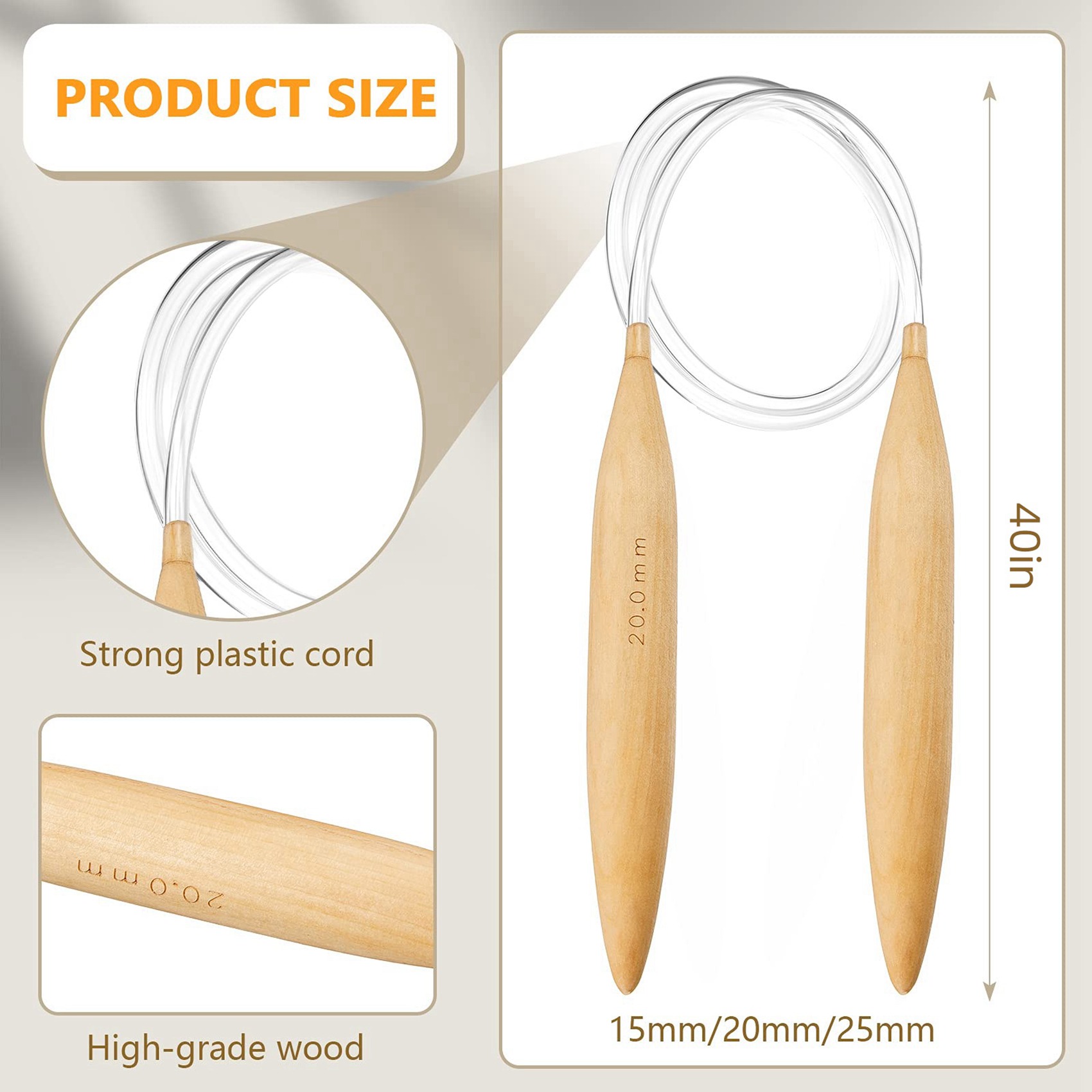 Ensemble professionnel d'aigui - Knitting Needle Circular avis et prix