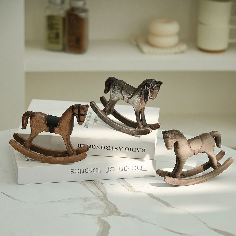 Cheval à bascule en bois sculp - Art Craft Horse avis et prix