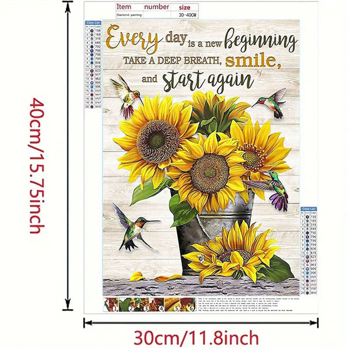 Un ensemble de peinture de dia - Art Craft Website avis et prix