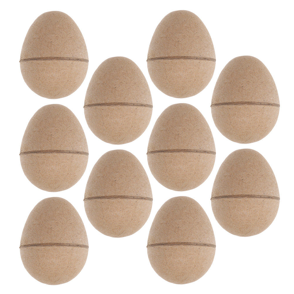 10 œufs en papier kraft vierge - Art Craft With Paper avis et prix