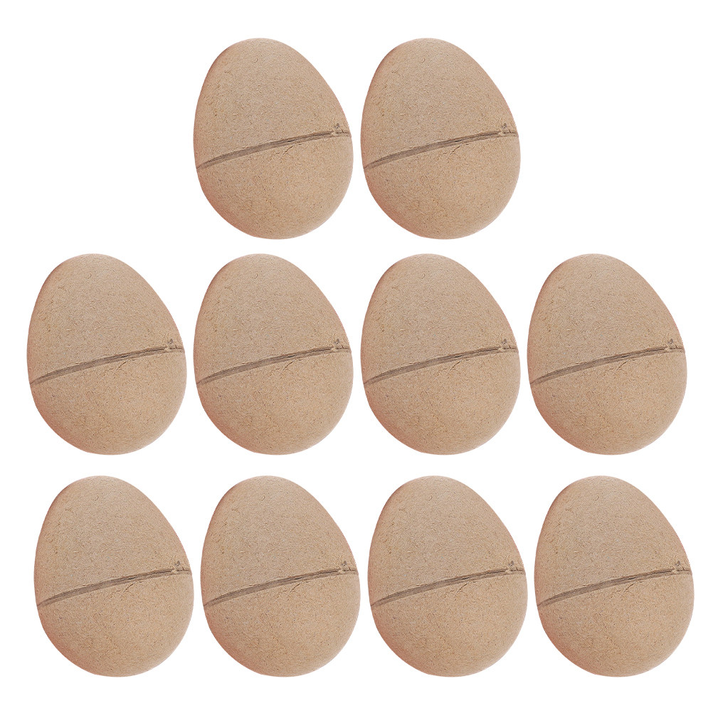 10 œufs en papier kraft vierge - Art Craft With Paper avis et prix