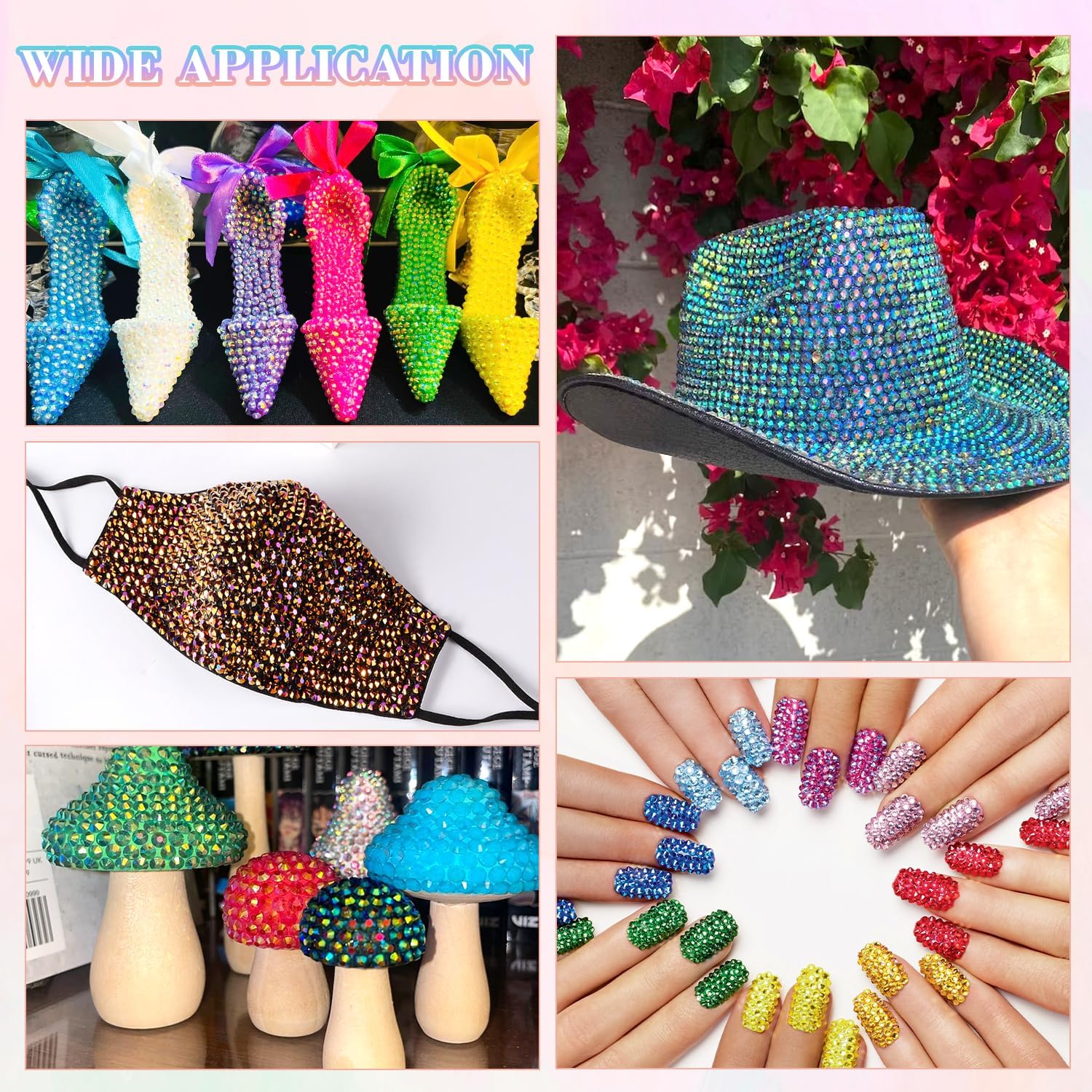 42 Couleurs de Strass en Résin - Art Craft Us avis et prix