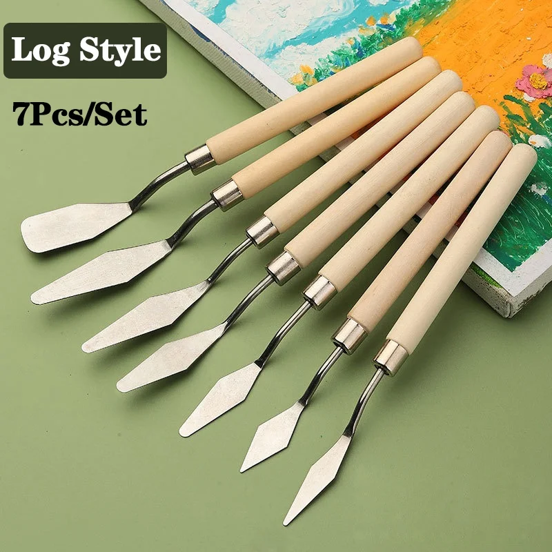 Ensemble de 5/7 pièces de grat - Painting Knife Palette avis et prix