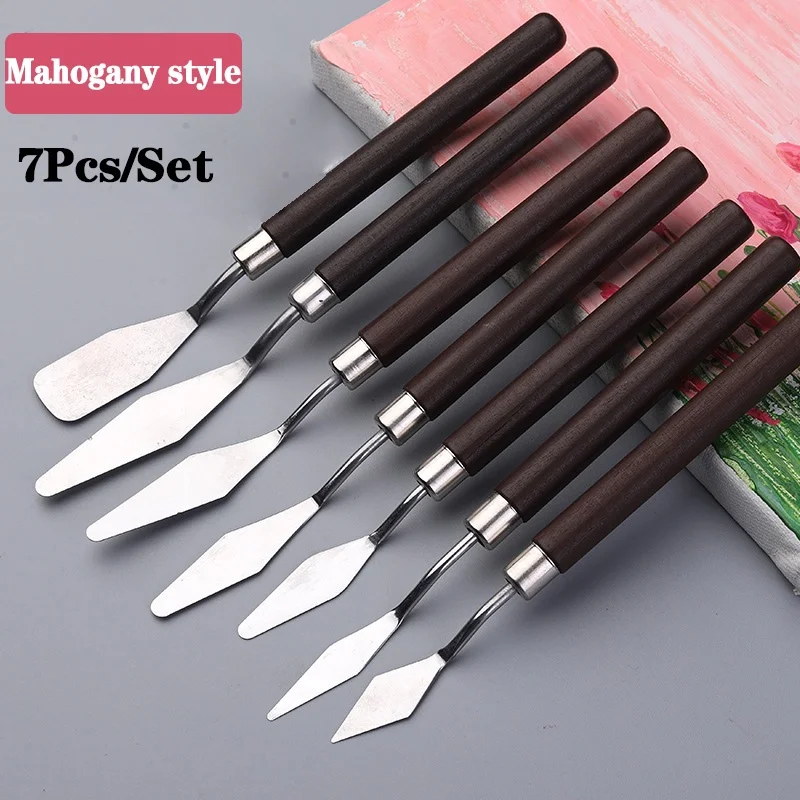 Ensemble de 5/7 pièces de grat - Painting Knife Palette avis et prix