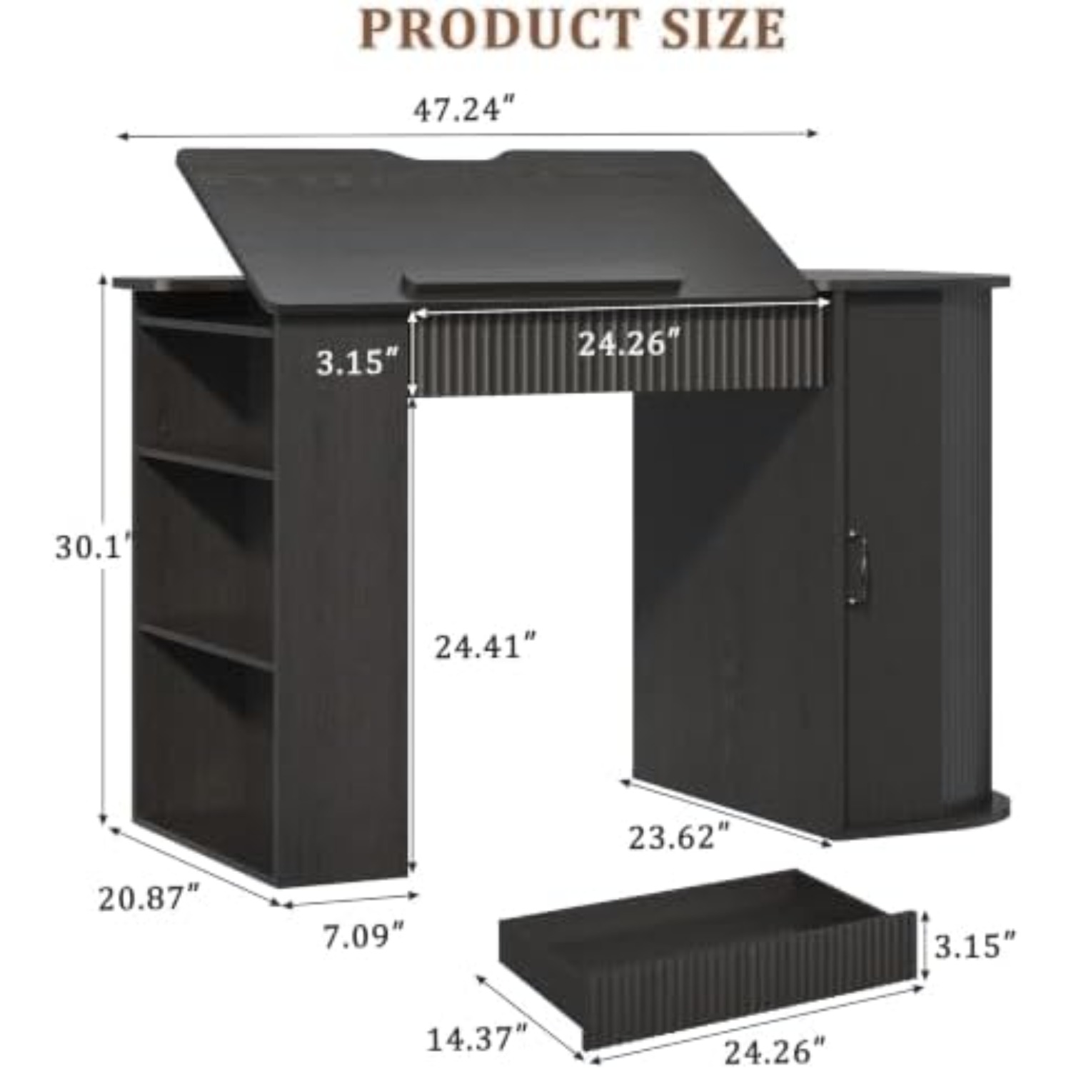 Table à dessin avec armoire de - Art Craft Us avis et prix