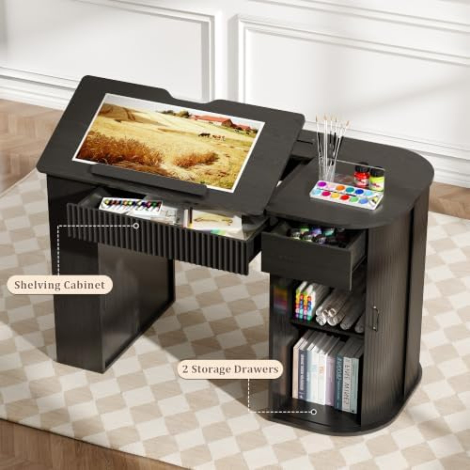 Table à dessin avec armoire de - Art Craft Us avis et prix