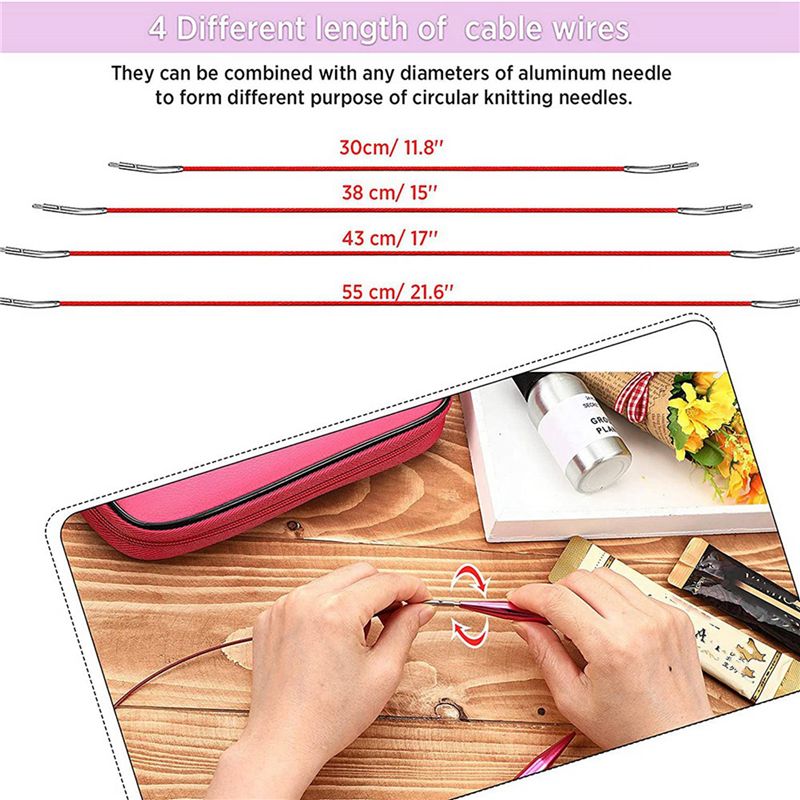 Ensemble d'aiguilles à tricote - Knitting Needle Circular avis et prix