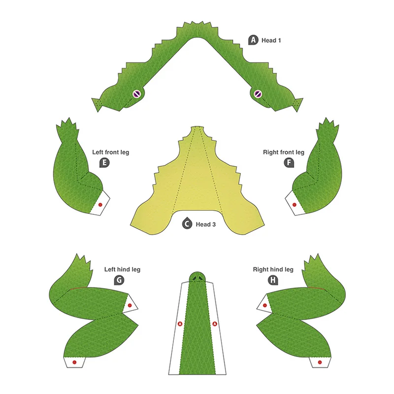 Crocodile Pliant Origami Art M - Art And Craft Nature avis et prix