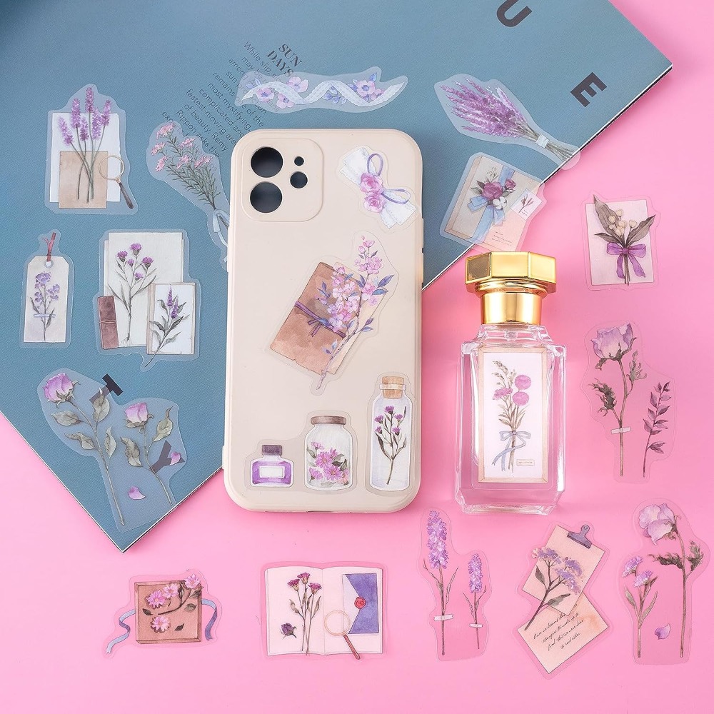 80 pièces lavande Scrapbook au - Art Craft Journals avis et prix