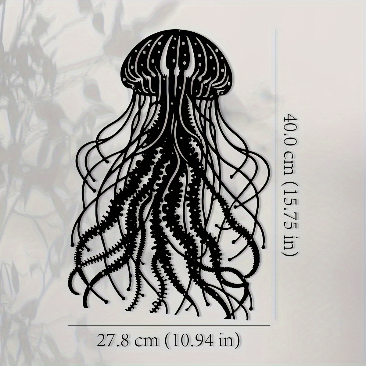 CIFBUY Sculpture murale en mét - Art Craft Jellyfish avis et prix