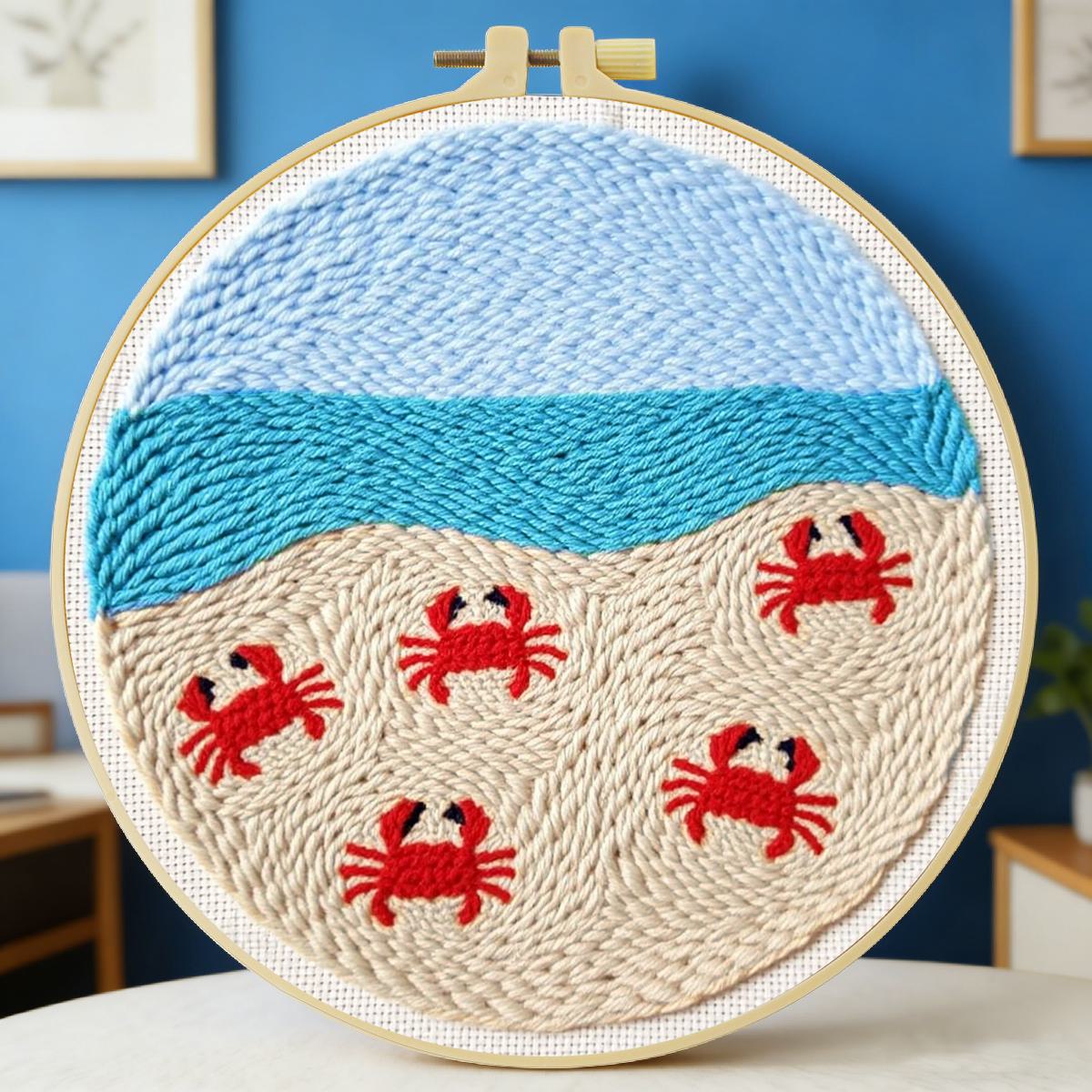 Kit de broderie au poinçon 20x - Punch Needle Kit avis et prix