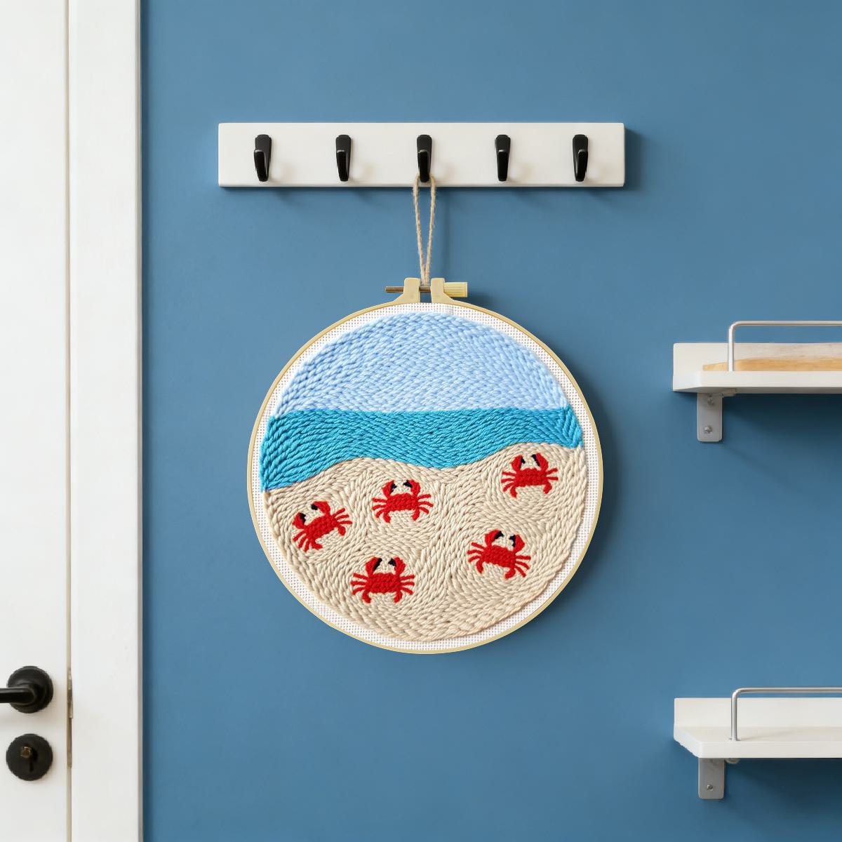 Kit de broderie au poinçon 20x - Punch Needle Kit avis et prix