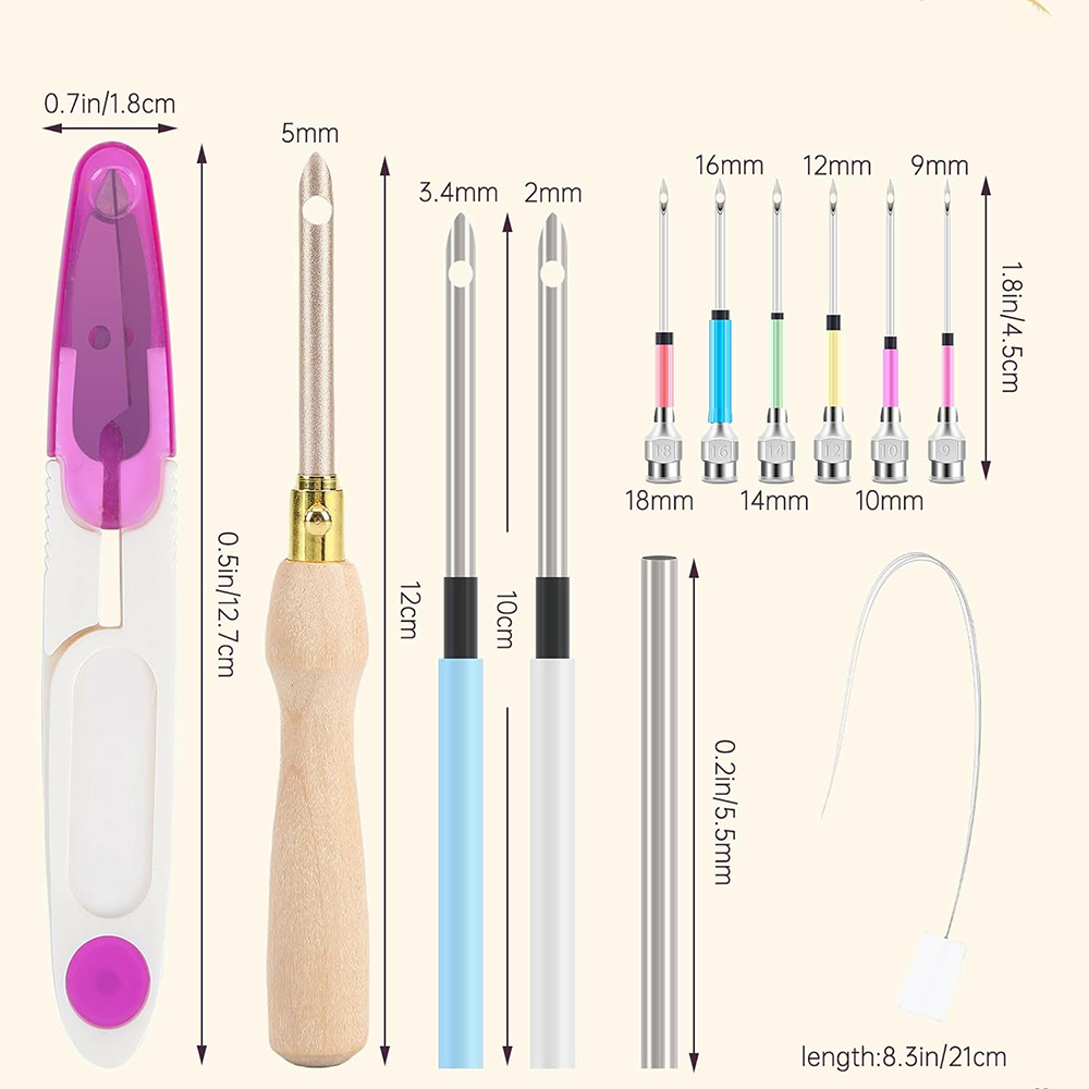 Kit de poinçon réglable pour b - Punch Needle Kit avis et prix