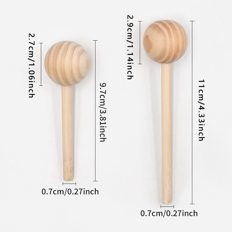 Sucettes en bois inachevés, bâ - Art Craft Website avis et prix
