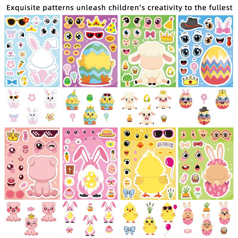 Feuilles d'autocollants puzzle - Art Craft Rabbit avis et prix