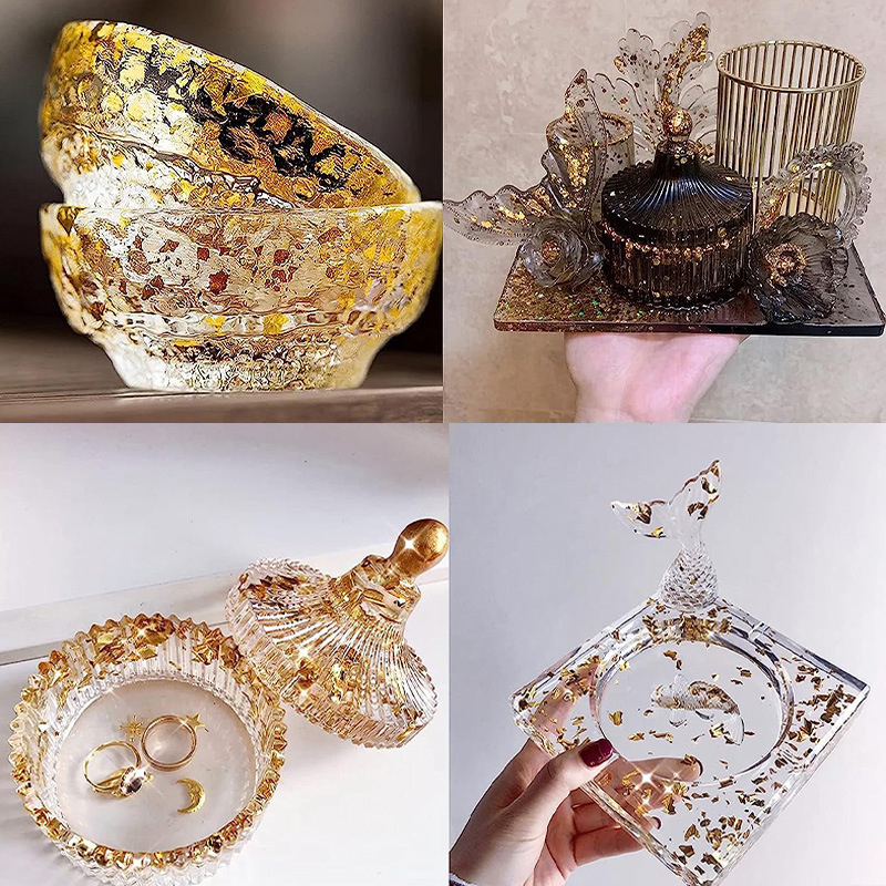 200 feuilles de feuille d'or d - Art Craft Leaves avis et prix