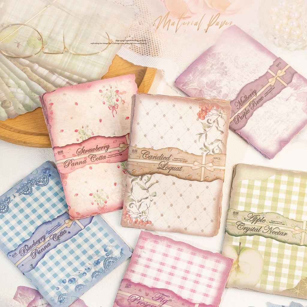30 feuilles de papier vintage  - Art Craft Journals avis et prix