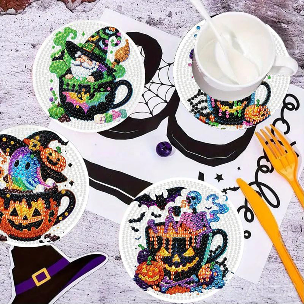 8 pièces 5D Halloween Gnome di - Art Craft For Adults avis et prix