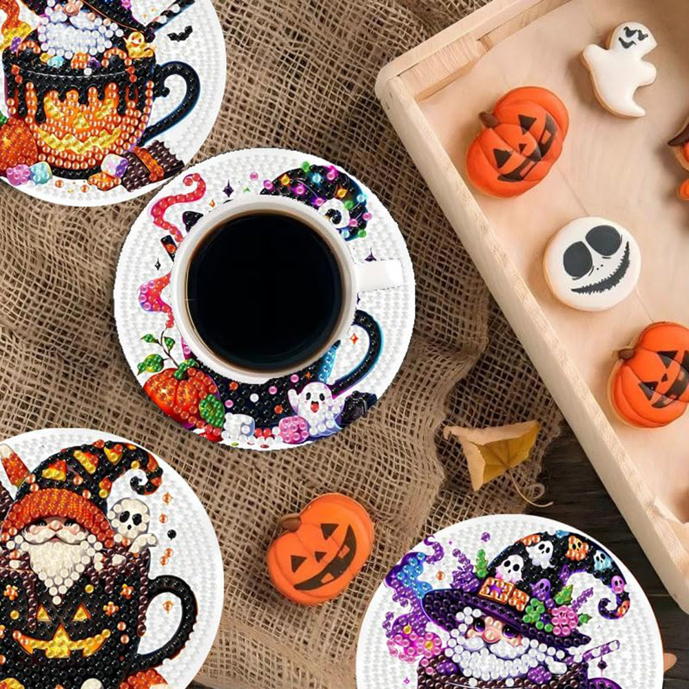 8 pièces 5D Halloween Gnome di - Art Craft For Adults avis et prix