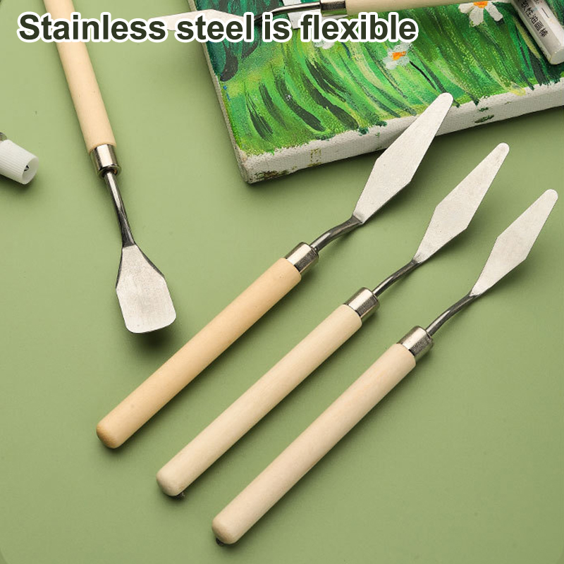 ★ ▲ Lot de 7 couteaux à huile  - Painting Knife Palette avis et prix