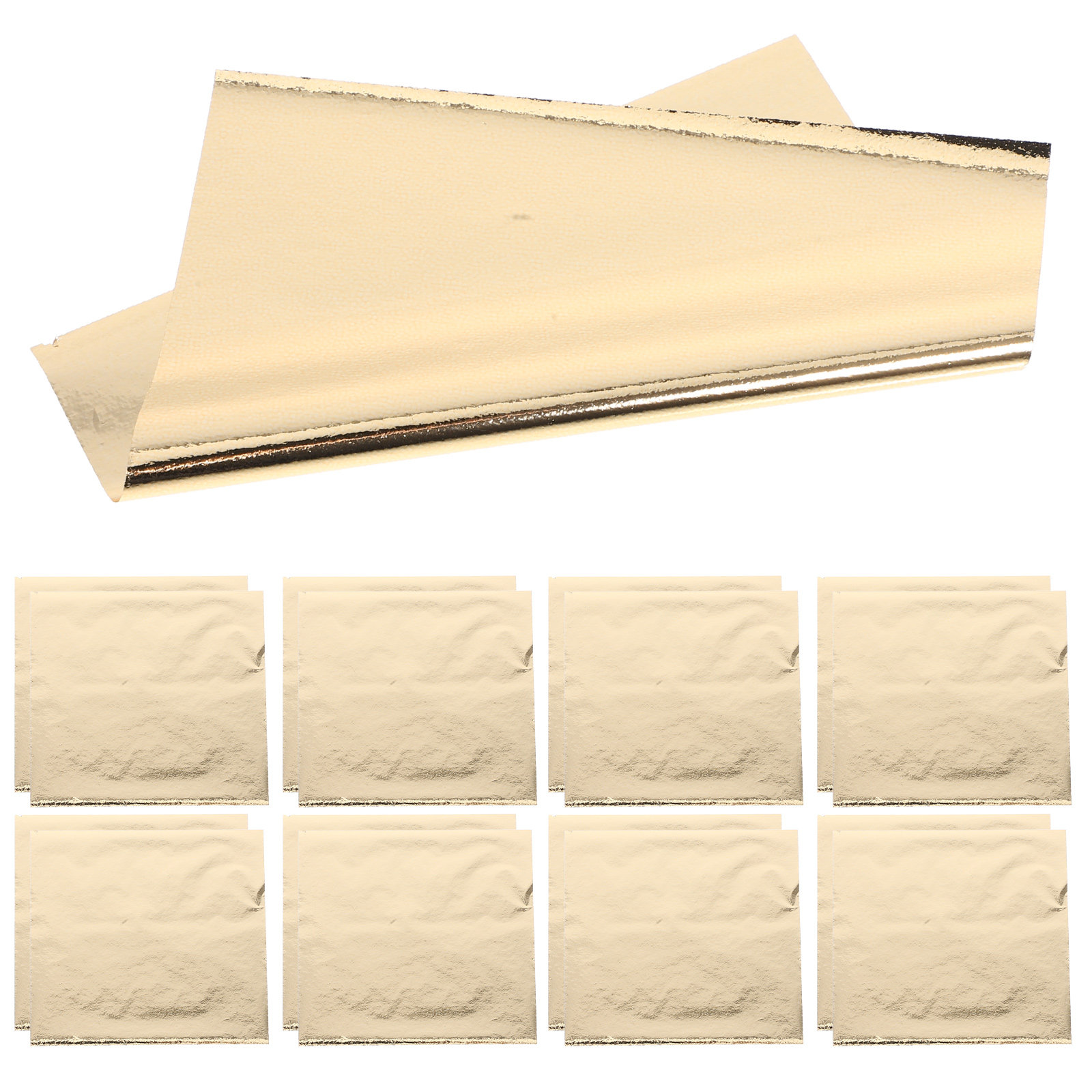 100 feuilles de papier métalli - Art Craft Leaves avis et prix
