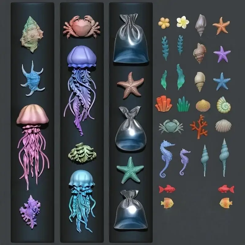 Moule à ongles en Silicone sér - Art Craft Jellyfish avis et prix