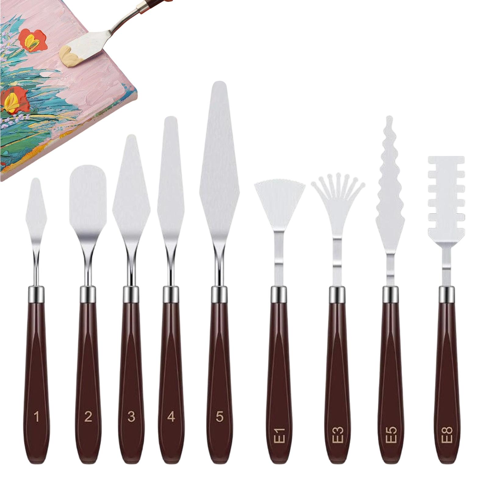 Ensemble de 9 couteaux à palet - Painting Knife Palette avis et prix