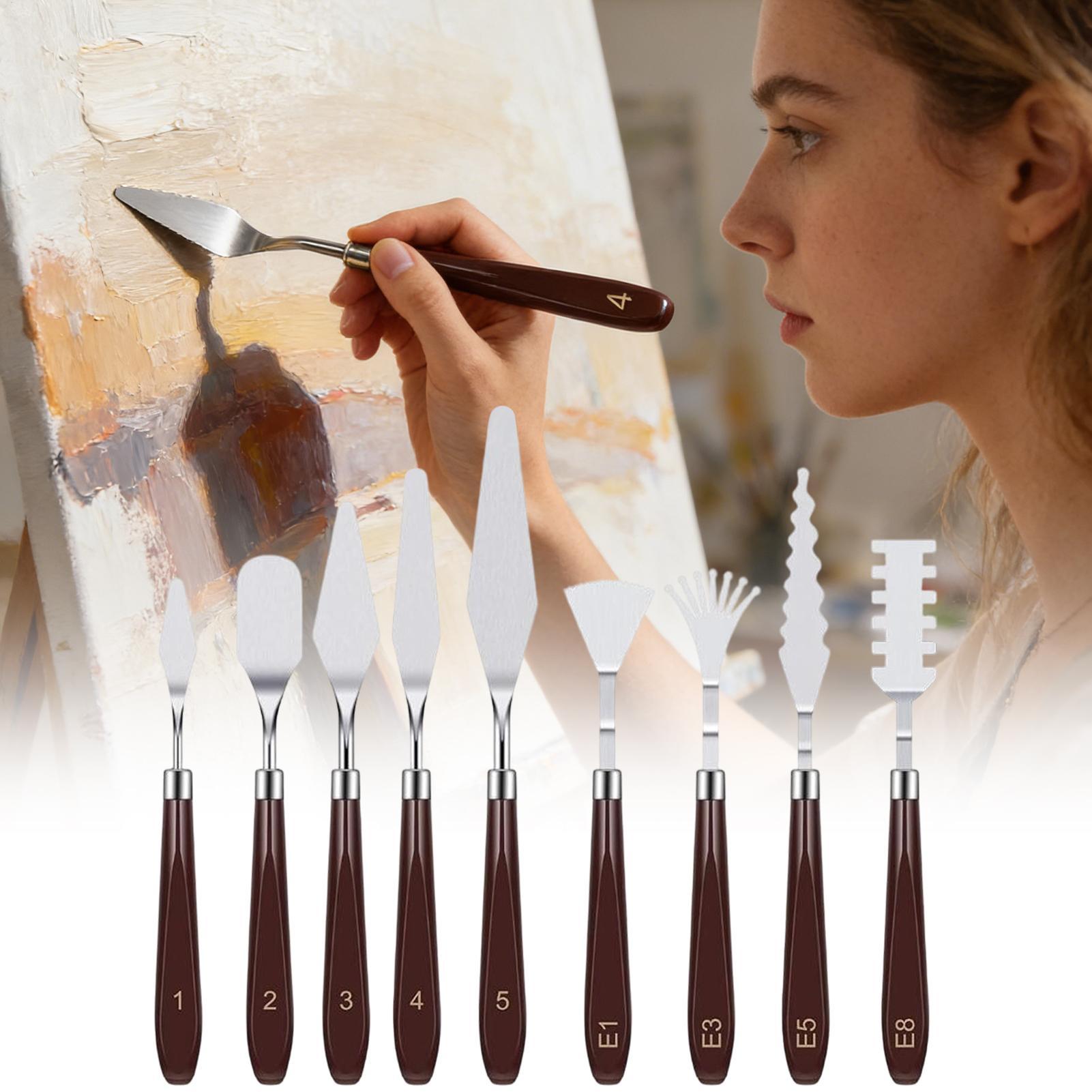 Ensemble de 9 couteaux à palet - Painting Knife Palette avis et prix