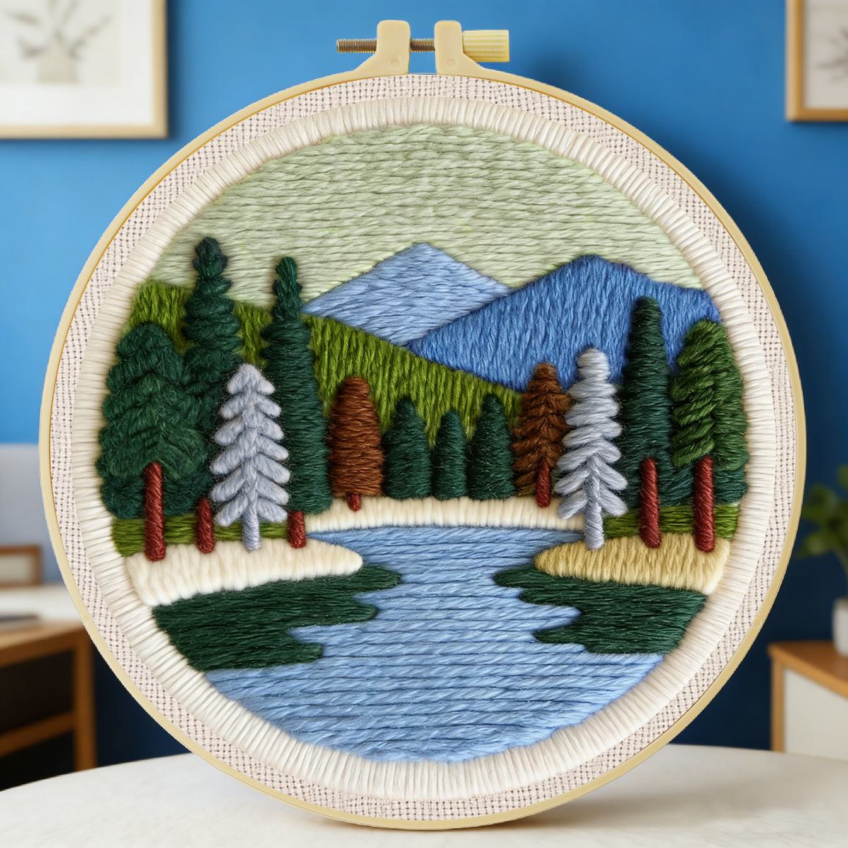 Kit de broderie au poinçon Pay - Punch Needle Kit avis et prix