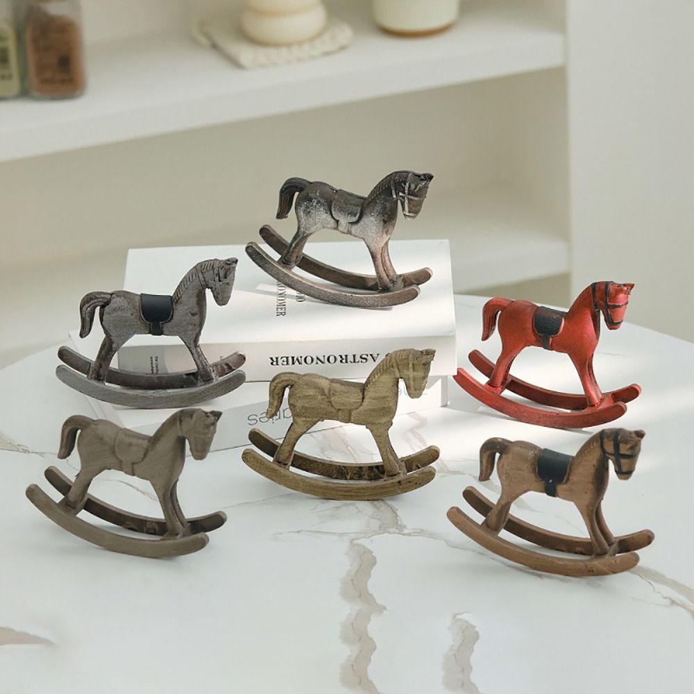 Cheval à Bascule en Bois au De - Art Craft Horse avis et prix